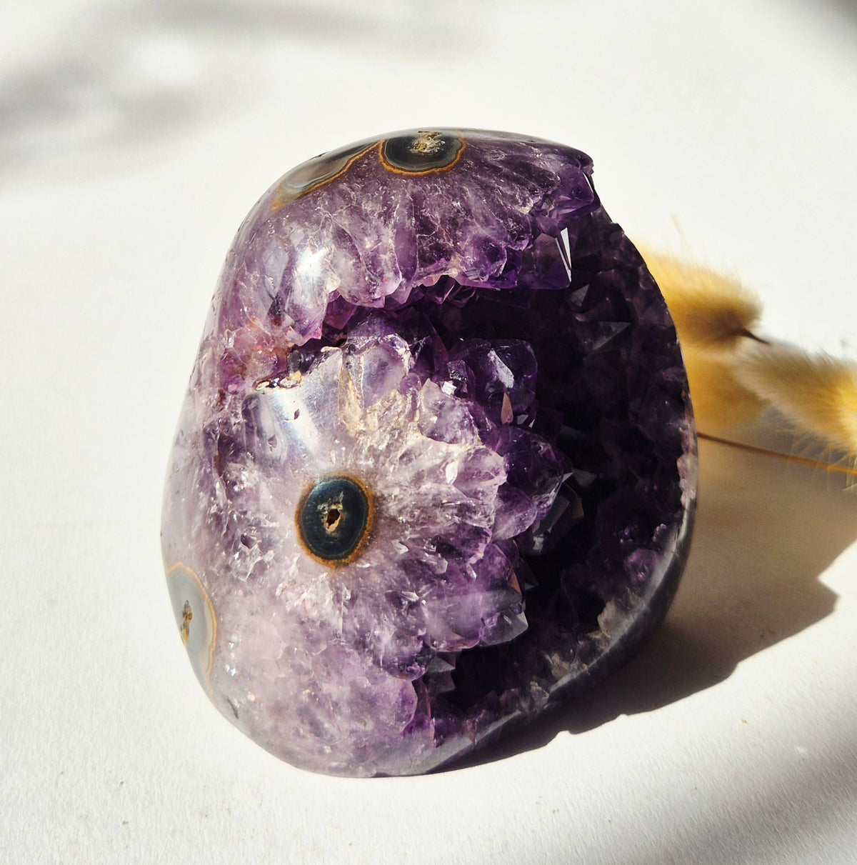 XL Edelstein Roher Amethyst Kathedralencluster – Nr. 13 1542 Gramm