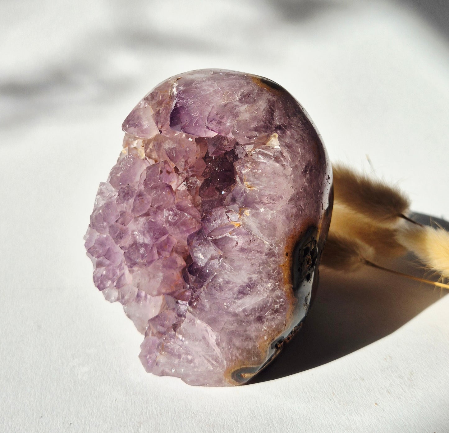 XL Edelstein Roher Amethyst Kathedralencluster – Nr. 13 1542 Gramm