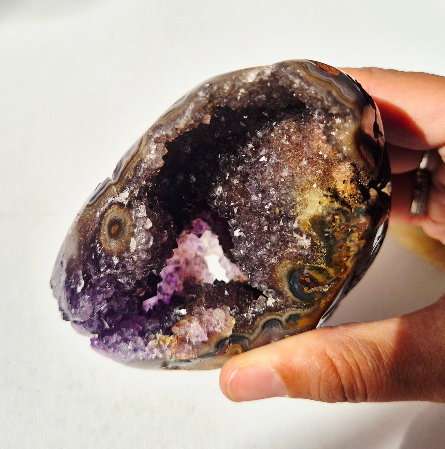 XL Edelstein Roher Amethyst Kathedralencluster – Nr. 13 1542 Gramm