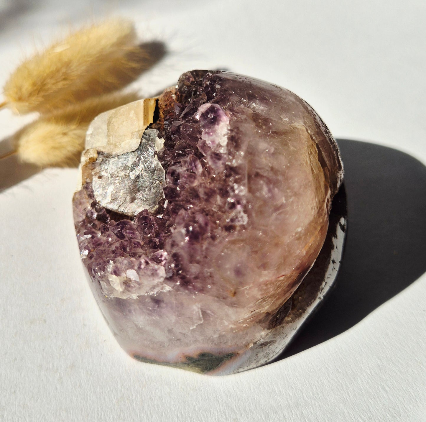 XL Edelstein Roher Amethyst Kathedralencluster – Nr. 13 1542 Gramm