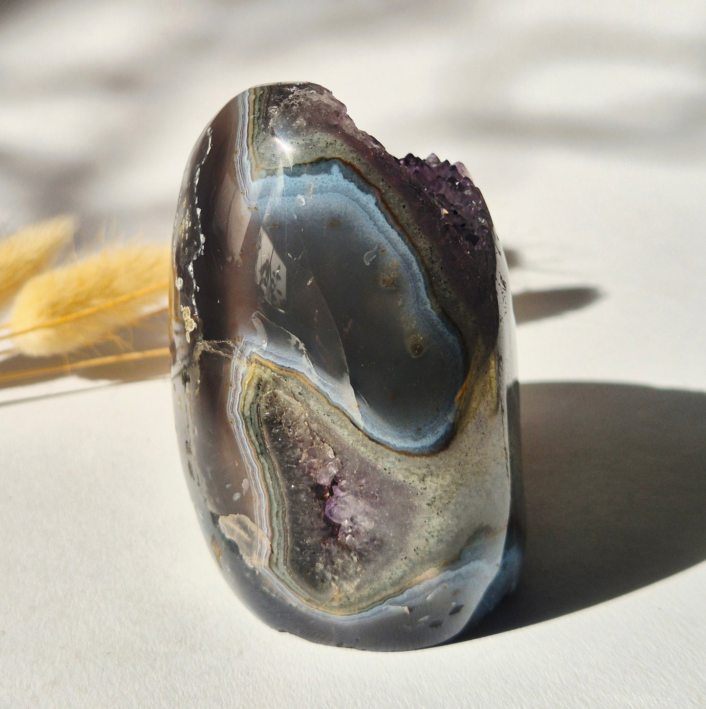 XL Edelstein Roher Amethyst Kathedralencluster – Nr. 13 1542 Gramm