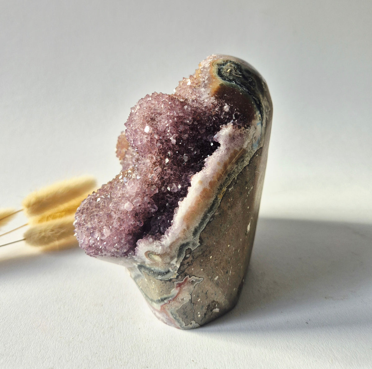 Amethist Stalactite Flower Geode – 1657 g
