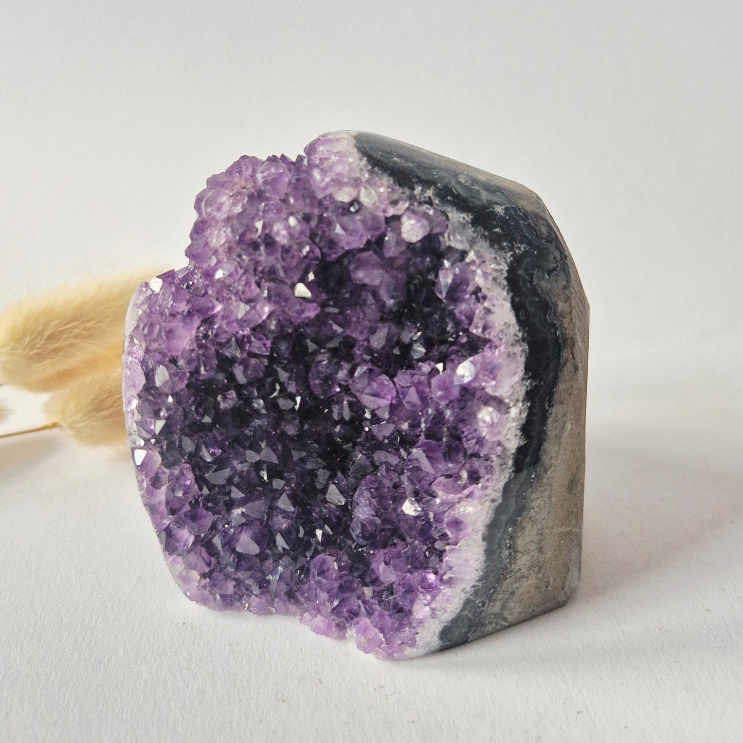 XL Gemstone Raw Amethyst Cathedral Cluster – #13 1542 grams