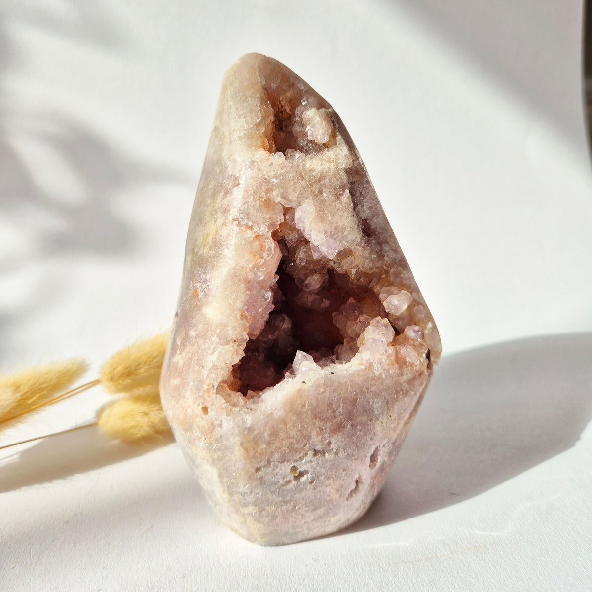 Roze Amethist Druzy Freeform 654gram – AA+ Natuurlijke Pink Amethyst uit Brazilië