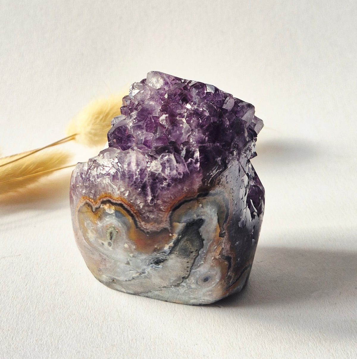 XL Edelstein Roher Amethyst Kathedralencluster – Nr. 13 1542 Gramm
