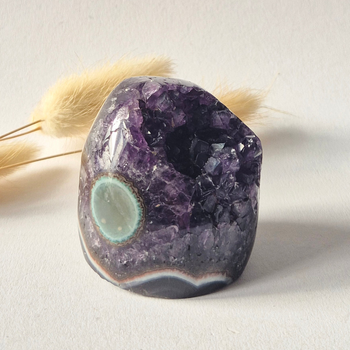 XL Edelstein Roher Amethyst Kathedralencluster – Nr. 13 1542 Gramm