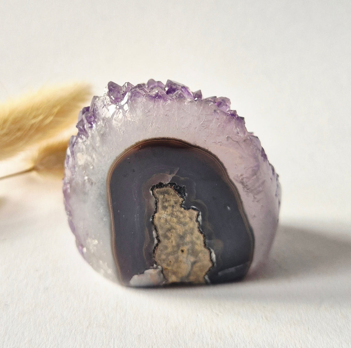 XL Edelstein Roher Amethyst Kathedralencluster – Nr. 13 1542 Gramm
