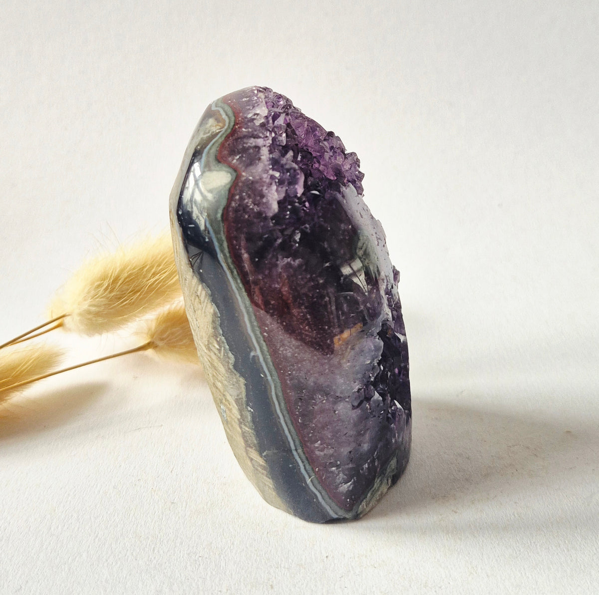 XL Edelstein Roher Amethyst Kathedralencluster – Nr. 13 1542 Gramm