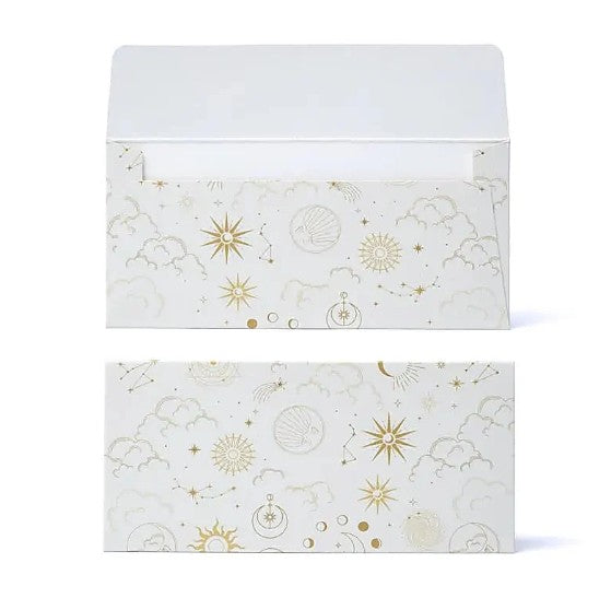 Cadeaukaart envelop Astrologie 19x9cm