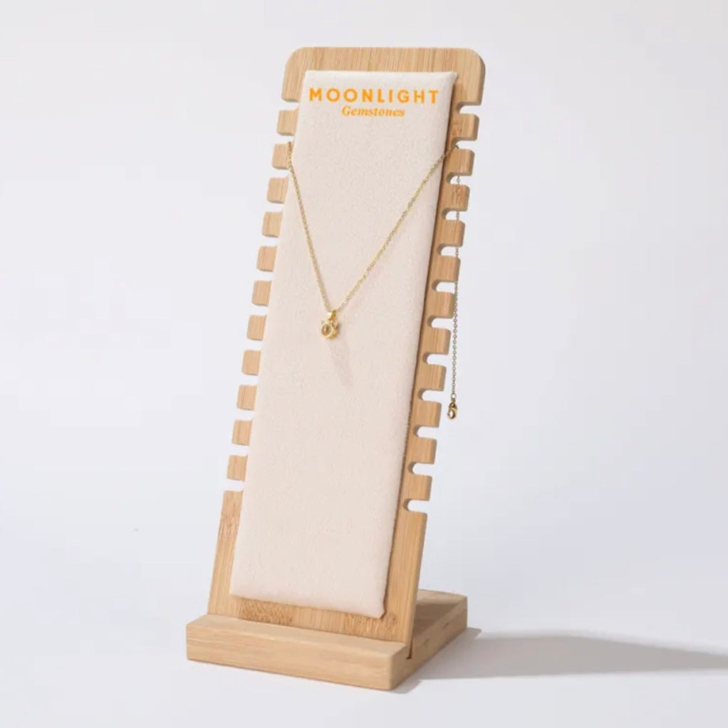 Necklace Display for 12 Necklaces – Elegant and Functional Jewelry Organizer