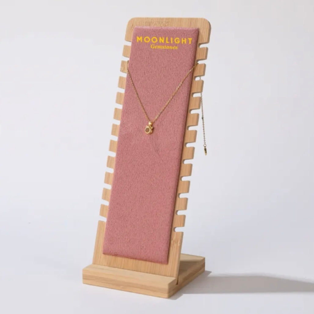 Necklace Display for 12 Necklaces – Elegant and Functional Jewelry Organizer