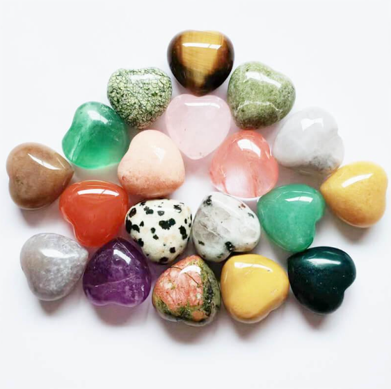 Mini Edelsteen Hartjes