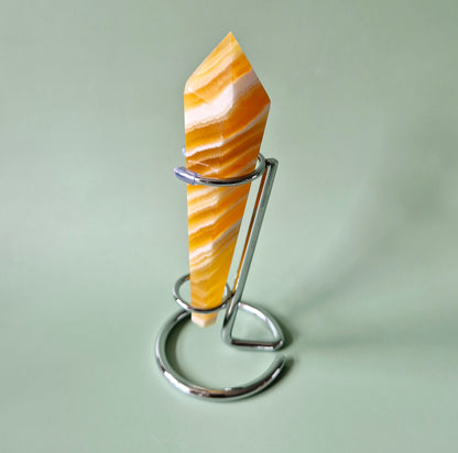 Gele Calciet Scepter  op Standaard 10-13cm