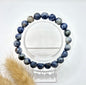 Gemstone bracelet with 8mm beads - Red Tiger Eye