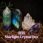 1111 Starlight Crystal Box met luxe edelstenen, geodes, carvings en exclusieve verzamelstukken.