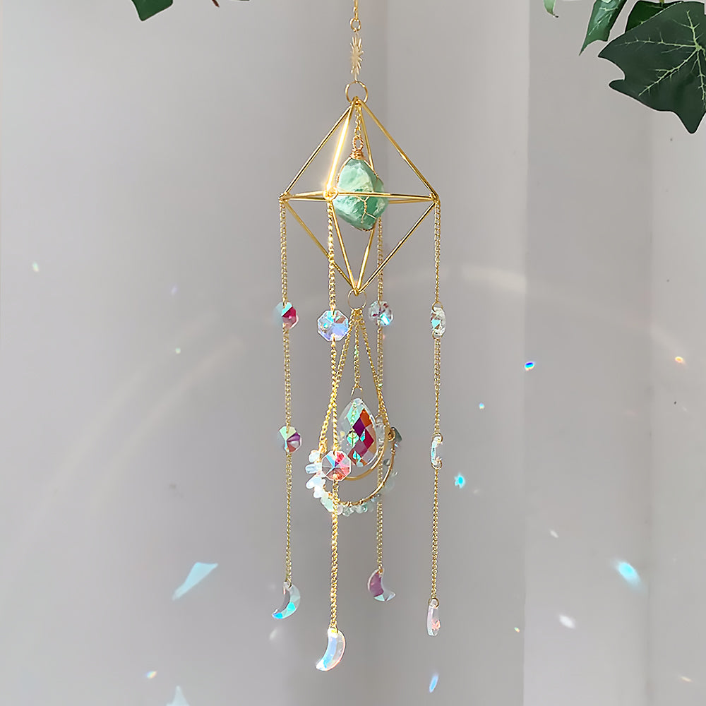 Zonnevanger met Groene Aventurijn – Geluk & Groei Decoratie
