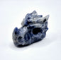 Dragon Skull Gemstone (4 cm) - Sodalite Dragon Skull