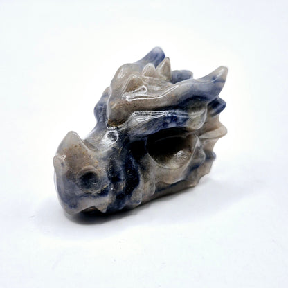 Dragon Skull Gemstone (4 cm) - Sodalite Dragon Skull