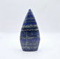 Prachtige Lapis Lazuli - Druppelvormige Drop Staande Edelsteen Kristal - F. 143gram
