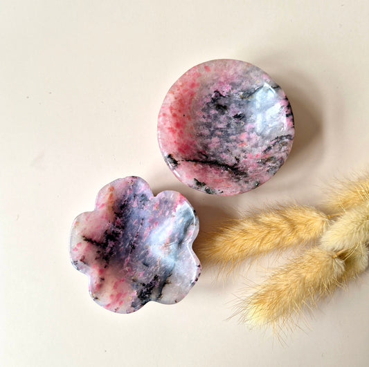 Rhodonitschale (6-7 cm) – Liebe, Selbstvertrauen &amp; emotionale Heilung
