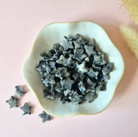 Edelsteen Larvikite Mini Star (1.5 cm)