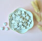 Gemstone Moss Agate Mini Star (1.5 cm)