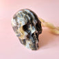 XXL Edelsteen Druzy Skull Fluoriet Schedel - #4 1297gram