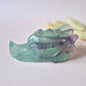 Gemstone Purple Mica Dragon Skull | Mysticism, Intuition &amp; Powerful Protection Dragon Skull
