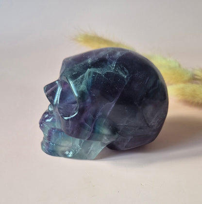 Gemstone Purple Mica Dragon Skull | Mysticism, Intuition &amp; Powerful Protection Dragon Skull