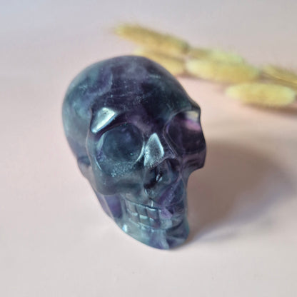 Gemstone Purple Mica Dragon Skull | Mysticism, Intuition &amp; Powerful Protection Dragon Skull