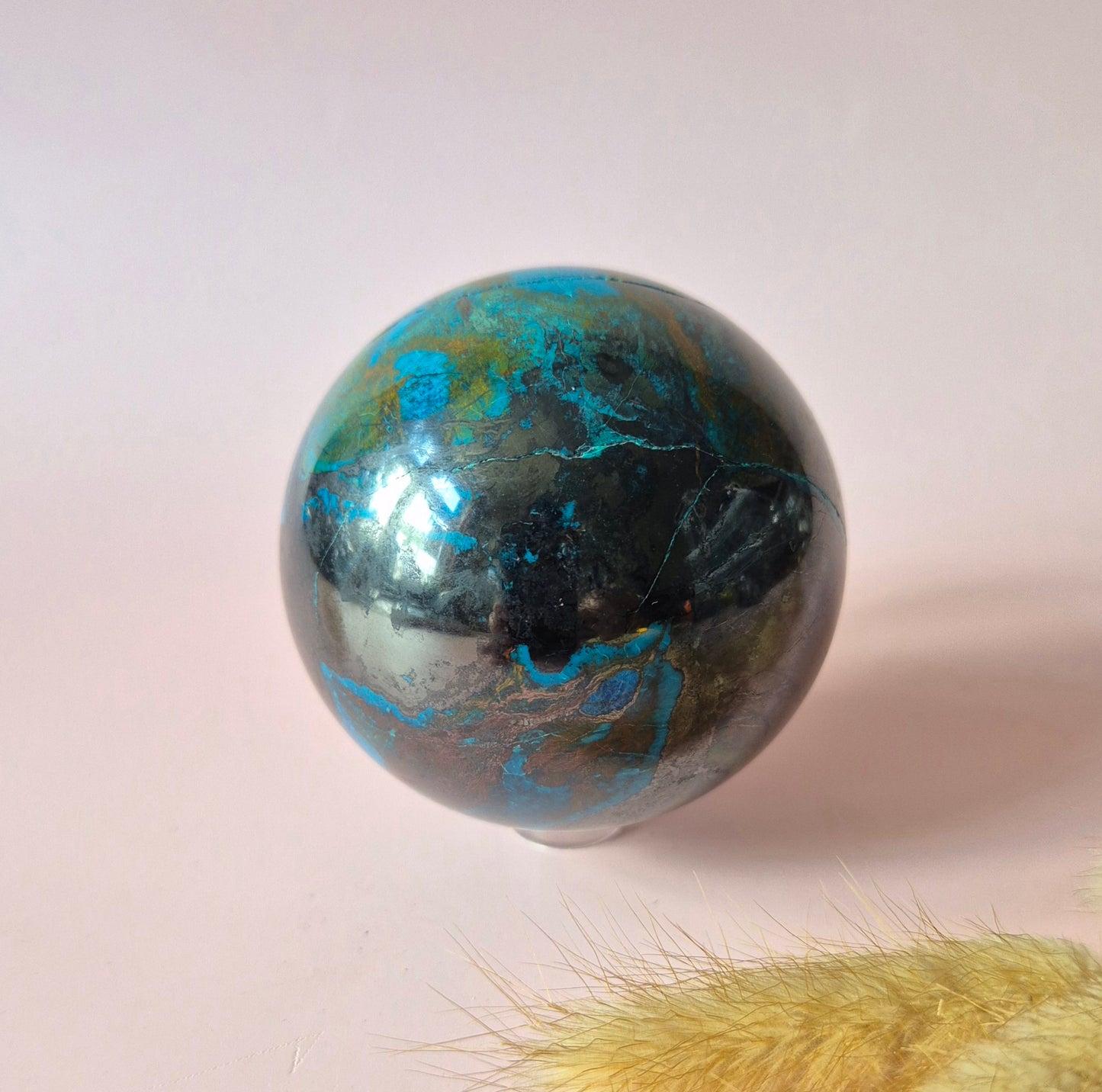 Kristallen Edelsteen XXL Roze Calciet Merkaba – 8 cm