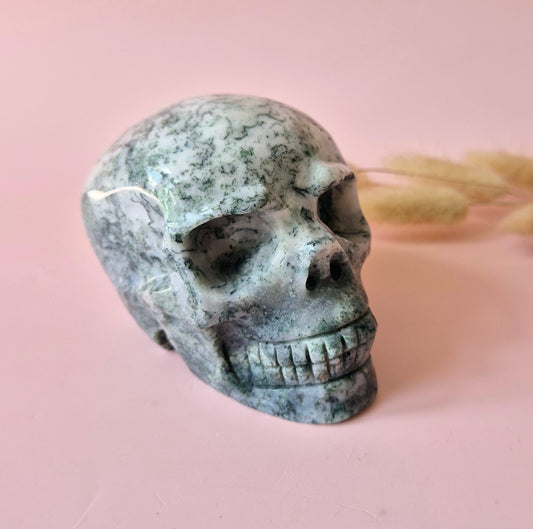 Gemstone Purple Mica Dragon Skull | Mysticism, Intuition &amp; Powerful Protection Dragon Skull