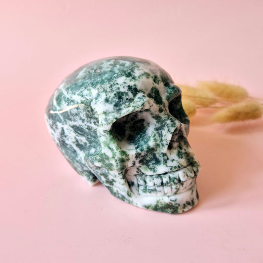 Gemstone Purple Mica Dragon Skull | Mysticism, Intuition &amp; Powerful Protection Dragon Skull