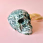 Gemstone Purple Mica Dragon Skull | Mysticism, Intuition &amp; Powerful Protection Dragon Skull