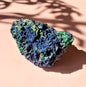 XL Druzy Zeldzame Azuriet-Malachiet Ruwe Schitterende Edelsteen #9 424gram – Sprankelende Natuurlijke Kracht