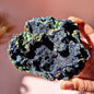 XL Druzy Zeldzame Azuriet-Malachiet Ruwe Schitterende Edelsteen #10 360gram – Sprankelende Natuurlijke Kracht