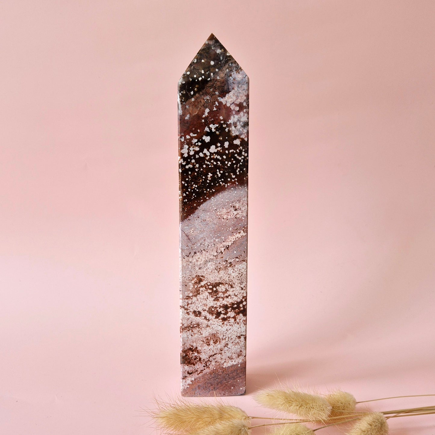 Flashy Labradorite Gemstone Tower - 8-10 cm High