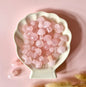 Mini Edelsteen Paddenstoel – Rozenkwarts (2 cm)