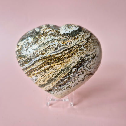 Edelsteen Dikke Ocean Jasper Hart #3 – 200 tot 300 gram | Uniek & Kleurrijk