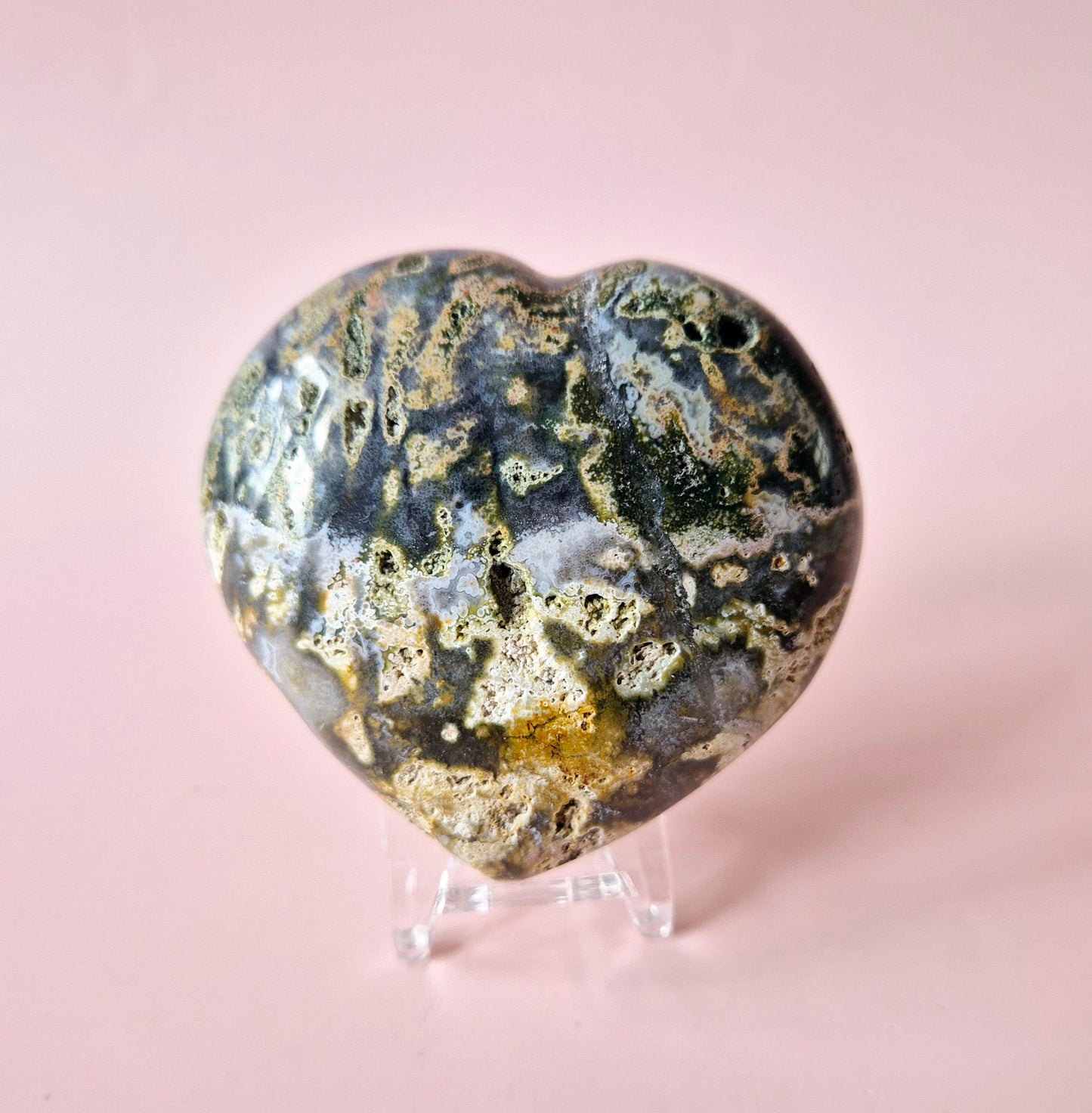 Edelsteen Dikke Ocean Jasper Hart #5 – 200 tot 300 gram | Uniek & Kleurrijk