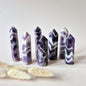 Edelsteen Dream Chevron Amethist Obelisk Toren - 10cm
