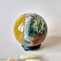 Crystal Gemstone Ball Moss Agate Druzy sphere 85mm - #1 834g