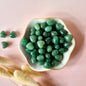 Mini Edelsteen Hartje Zaksteen – Groene Aventurijn (1,5 cm) voor crystal confetti