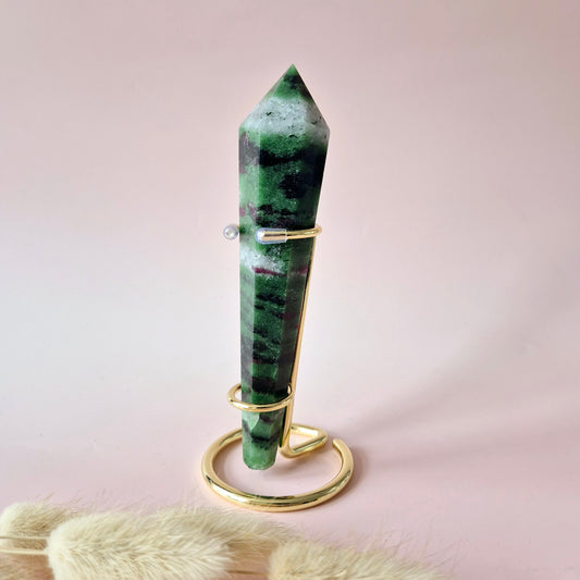 Edelsteen Ruby in Zoisiet Scepter (170 gram)