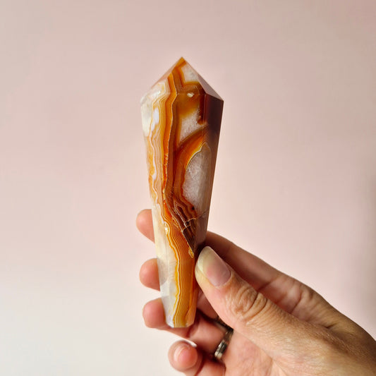 Edelsteen Sardonyx Scepter (114g)