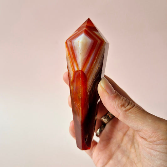 Edelsteen Sardonyx Scepter (126g)