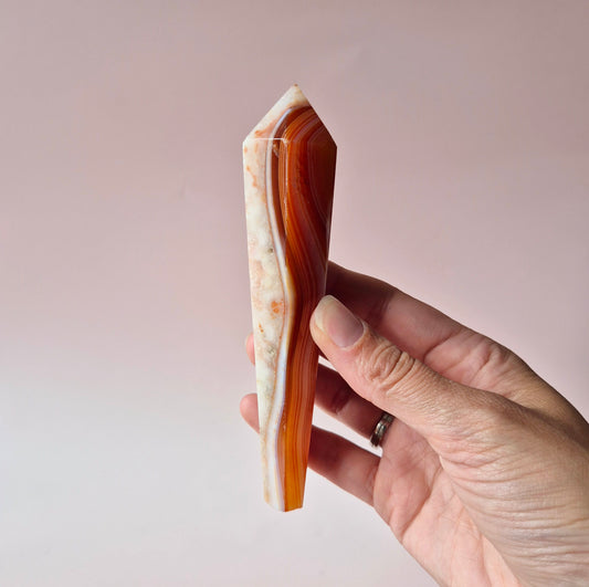 Edelsteen Sardonyx Scepter (113g)