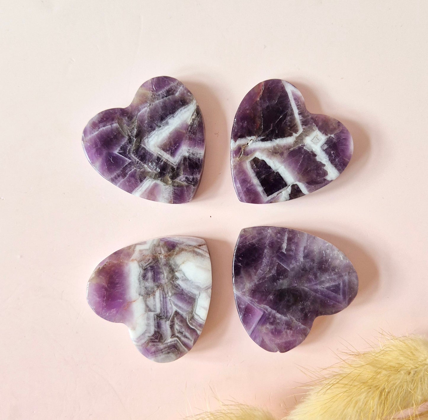 Edelsteen Hartje Zaksteen 3-4cm – Dream Amethist
