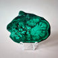 Gemstone Chrysocolla/Malachite Slab 600 g (14 x 13 cm) – Statement Piece with Spiritual Depth
