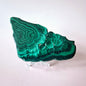Gemstone Chrysocolla/Malachite Slab 600 g (14 x 13 cm) – Statement Piece with Spiritual Depth